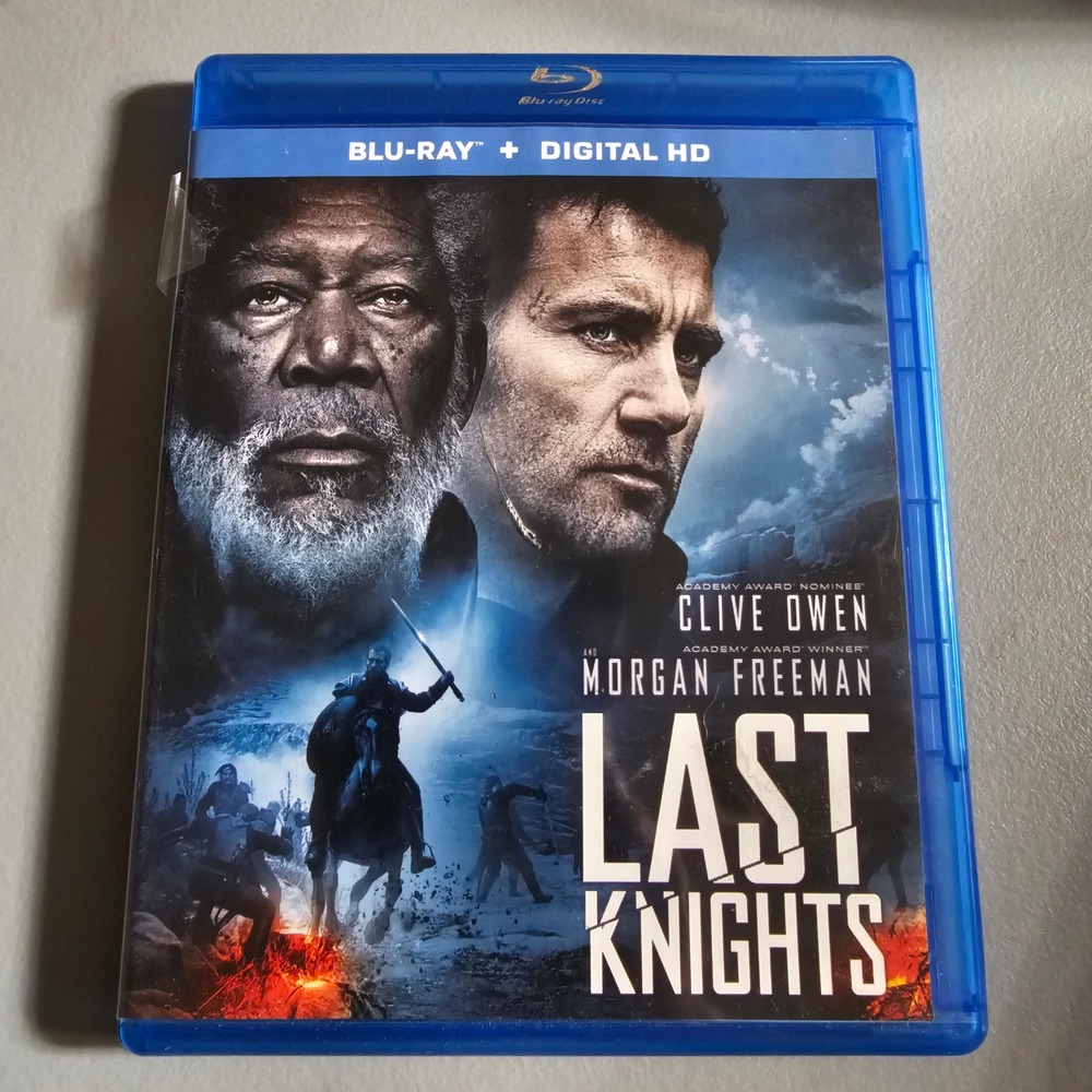 Last Knights Blu-ray Clive Owen Morgan Freeman Lionsgate Action Movie